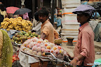 Selling fruit