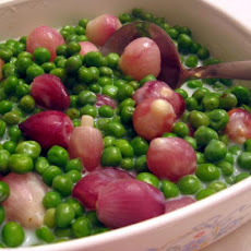 Creamed Peas and Onions