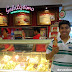 Eating Pistachio Gelato at Gelatissimo in SM City Cebu
