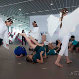 Patricia Lacey directs the Year 5 students of St. Patrick's Primary School in a lively performance of the traditional Irish tale set in pre-Christian times LIF'12 -10 Tale of The Four Children of Lir - Performance in Museum of Liverpool