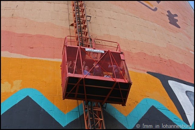 The lift up Orlando Towers