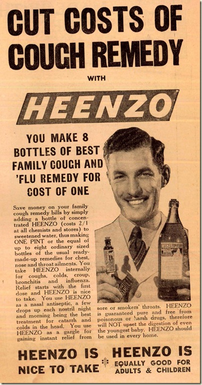 1942 heenso cough ad 1942 heenso cough ad