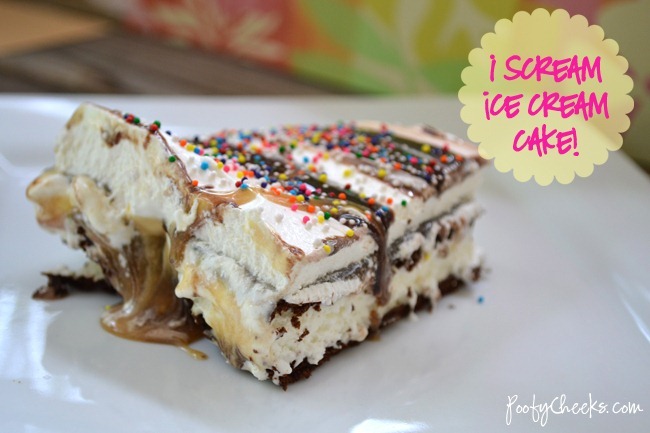 No-Bake Summer Desserts - Ice Cream Sandwich Cake
