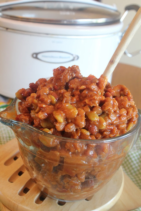 Crock Pot Calico Beans - Joyful Momma's Kitchen