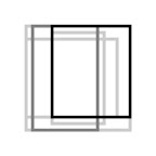 rectangle study 20, 2011, digital c-print (single edition), 40 x 40 in.