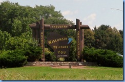 4651 Wisconsin - I-39 (I-90) - Wisconsin Welcome sign