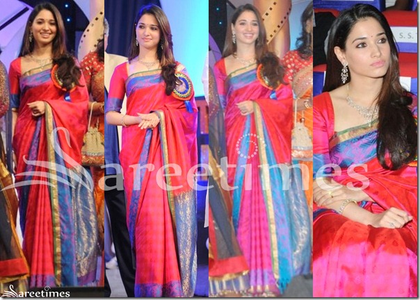 Tmanna_Pink_Silk_Saree