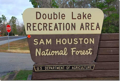 Double Lake Sign
