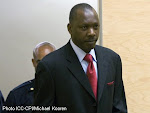 Thomas Lubanga, ancien chef milicien de l'Ituri lors d'une audience à La Cour pénale internationale