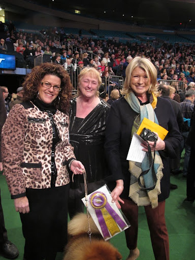 Jan, Karen, Martha and I couldn't be happier! After winning Best of Breed, I move on to compete for Best of Group. And if I win that, I go on to contend for Best of Show! Wish me luck! Jan, Karen, Martha and I couldn't be happier! After winning Best of Breed, I move on to compete for Best of Group. And if I win that, I go on to contend for Best of Show! Wish me luck!