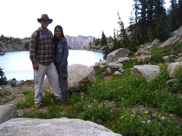 Taylor and Brooke at White Pine Lake