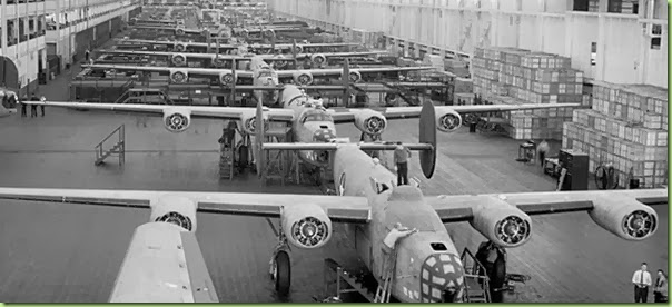 DP-Willow-Run-B-24-Bomber-Production