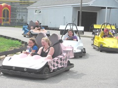 Tony Kent go carts..lily katie jake friend 7