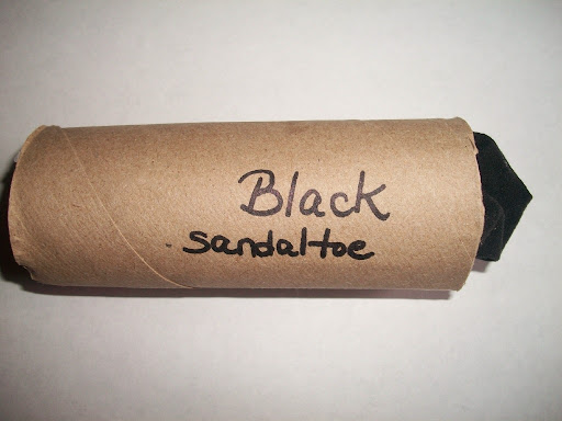 My snag-free sandaltoe pantyhose.