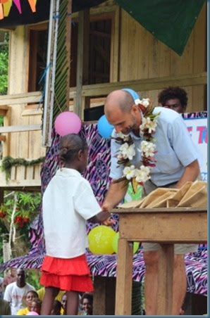 Aaron giving awards FRI