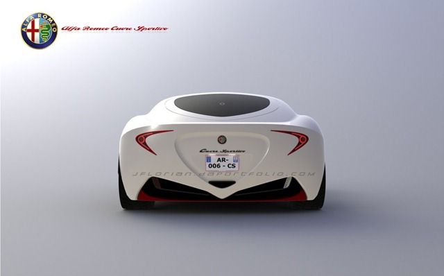 New Alfa Romeo 6C With Cuore Sportivo Design Concept