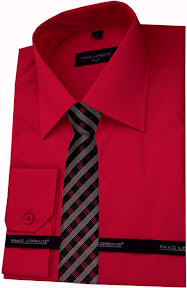 košeľa červená slim fit  s károvanou kravatou_.jpg