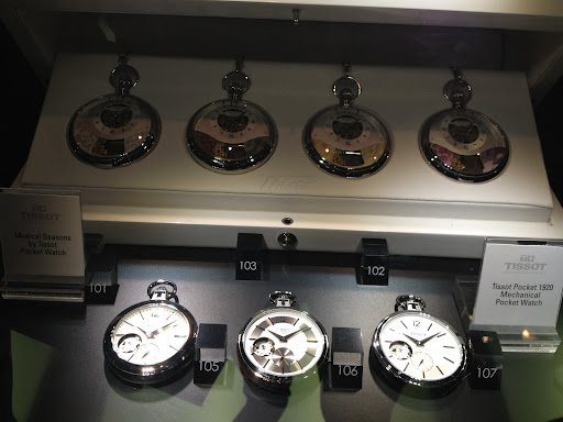 More pocket watches, these are from Tissot.