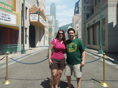 The Fake Background at California Adventure