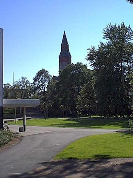 Finnish National Museum from Finlandia park