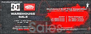 DC & Vans Skateboard Fashion Warehouse Sale 2013 Malaysia Deals Offer Shopping EverydayOnSales