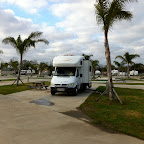 Our spot at Cajun Palms RV Resort