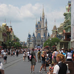 Cinderella's castle in the Magic Kingdom in Disney 06052011b