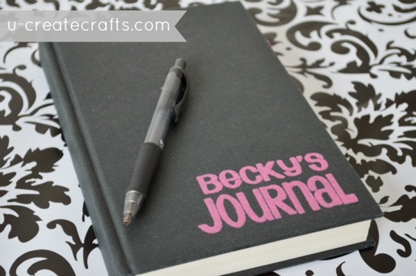 Personalized Canvas Journal Tutorial 