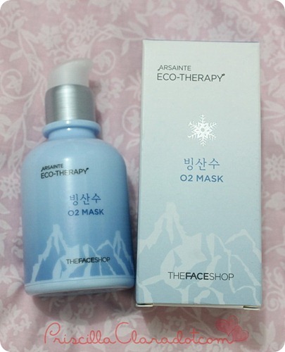 Priscilla review Faceshop O2 mask 6