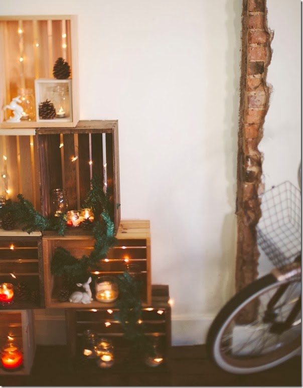 case e interni - decorazioni natalizie fai da te - diy - albero alternativo 2