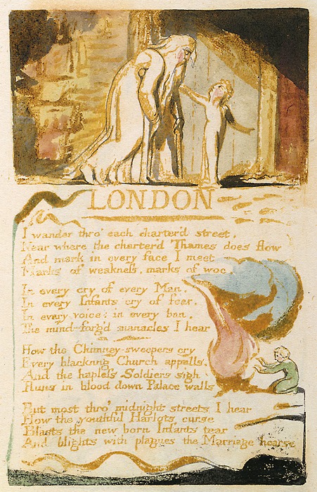 London Poem By William Blake, William Blake