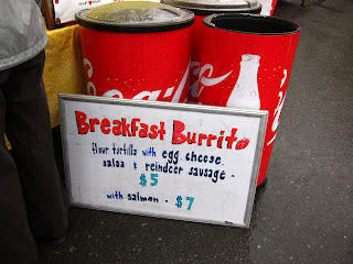 Yummy - I Went With the Reindeer Sausage