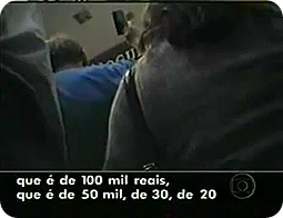 A câmera escondida da Globo em 2009 (Foto: Reprodução de TV)