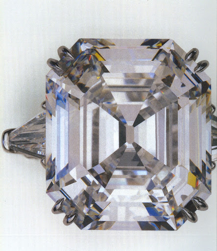 The infamous Krupp diamond--33 carats!  (photo, Elizabeth Taylor:My Love Affair With Jewelry)