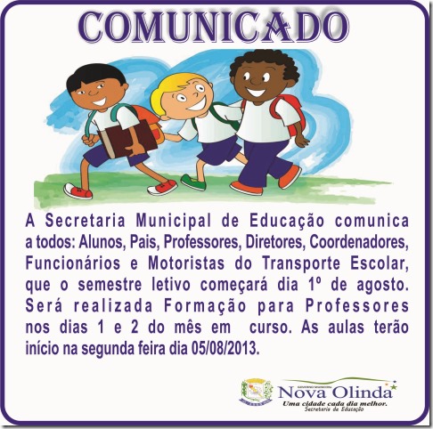 comunicado