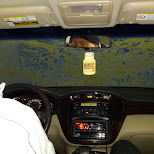 through the car wash in Milton, Ontario, Canada