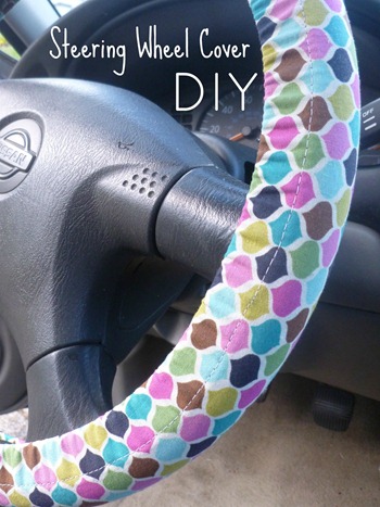 Steering wheel cover