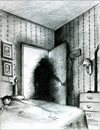 c0 Shadow People: An artist's impression from Wikipedia