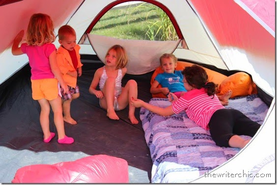 girls tent
