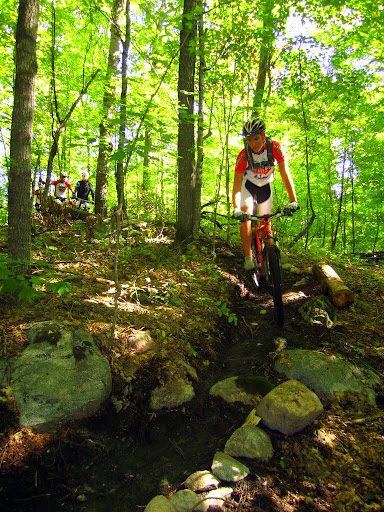 Checking out new singletrack by Twin Lakes a few weeks ago. Open for riding. Follow twin lakes trail to mountain bike signs.