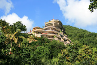 One of the other resorts.  Prices there ran almost $1000 a night.