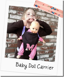 Doll carrier