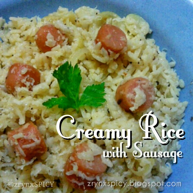 Creamy Rice With Sausage