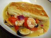 Seafood Soup Puff Pastry Pie Seafood Soup Puff Pastry Pie