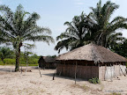 Dorf im Kongo