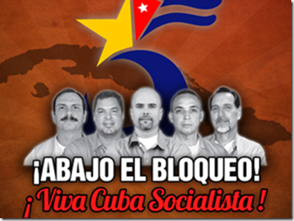 Abajo el bloqueo - Viva Cuba Socialista