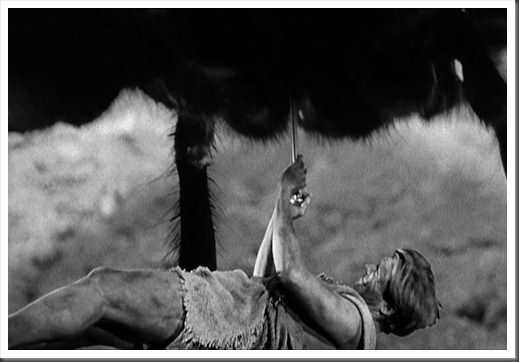 94. Scott stabs the spider