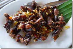 Chili Garlic Frog Legs at Apag Marangle_Pampanggo delicacy
