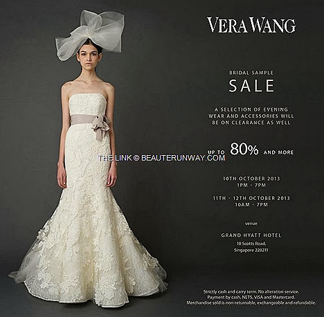 Vera Wang Bridal SALE gown dresses lace evening wear accessories bags shoes lace fascinator hats gloves bracelets pearl necklace The Link Sample clearance Grand Hyatt
