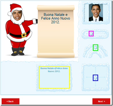 Santa Yourself Passo 2 regolazione viso Babbo Natale Santa Yourself Passo 2 regolazione viso Babbo Natale
